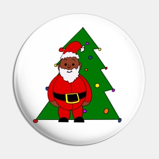 Santa Claus and the Tree Pin