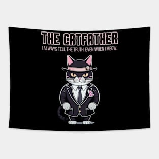 The Catfather tells the truth Tapestry