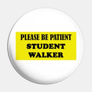 Student Walker Pin