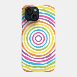 Colorful Circles Back To School Pattern Phone Case