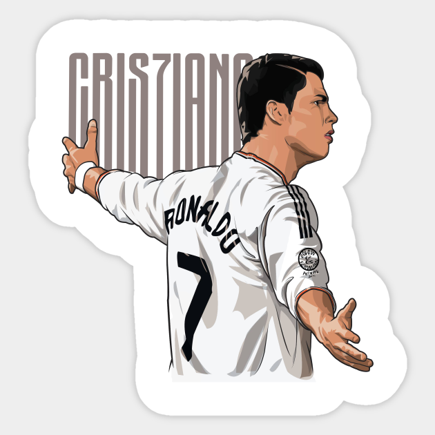 Cristiano Ronaldo 7 Cristiano Ronaldo 7 Sticker Teepublic