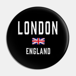 London England England Flag Pin