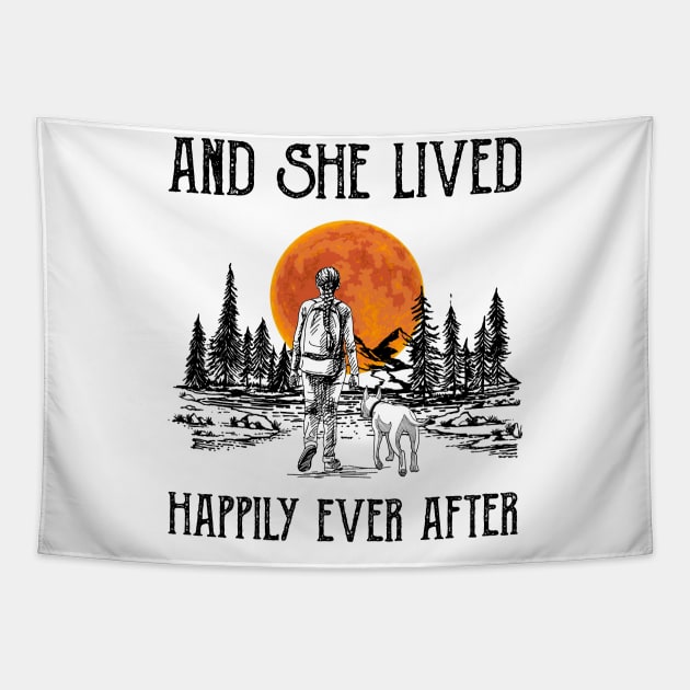 And she lived happily ever after Tapestry by JameMalbie