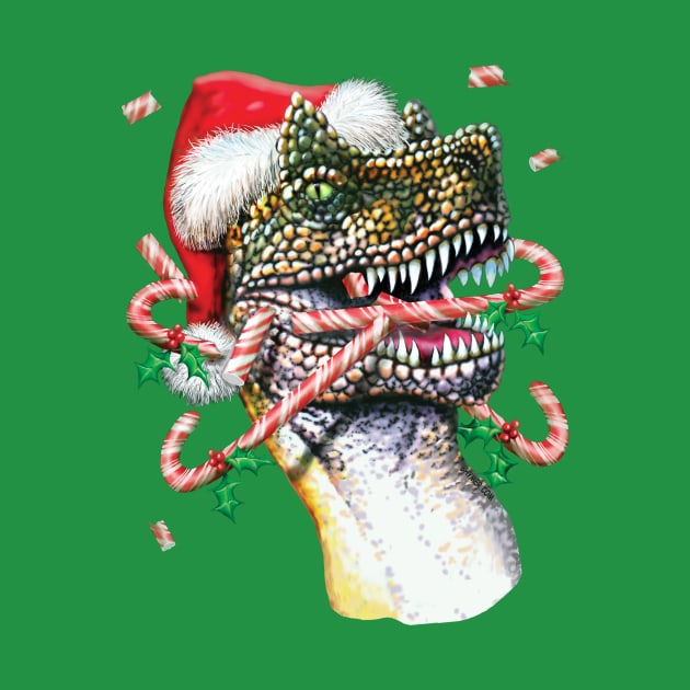 Dinosaur Christmas by bhymer