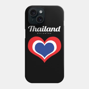 Thailand Heart Flag Phone Case