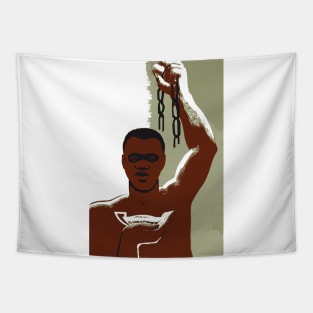 Black Power History Tapestry