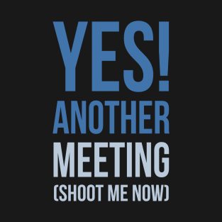 Developer Yes Another Meeting T-Shirt