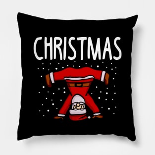 Yoga Funny Christmas Sweater Pillow