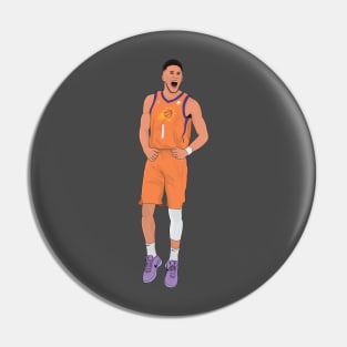 Devin Booker digital illustration Pin