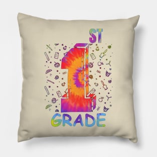 first grade  funny back to school Pillow