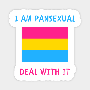 I am pansexual deal with it Magnet