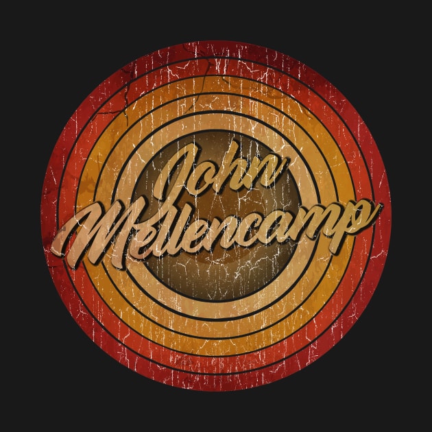 circle vintage retro faded John Mellencamp by arjunthemaniac