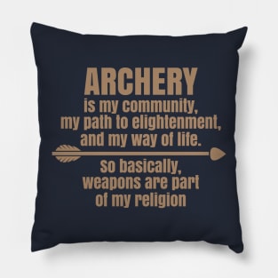 Archery Pillow