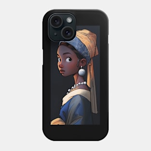 Girl with Earring Phone Case