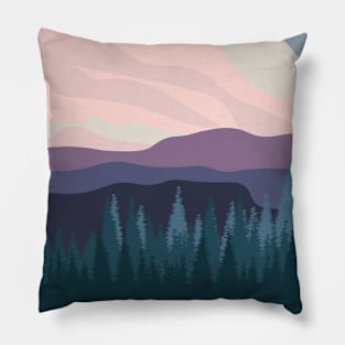 The Mountains Are Calling Pillow