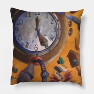 Time Passing Pillow