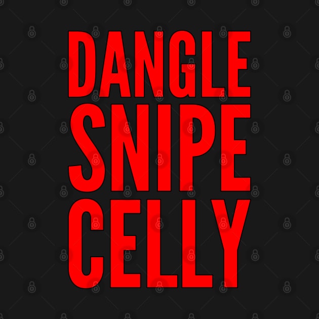 DANGLE SNIPE CELLY by HOCKEYBUBBLE