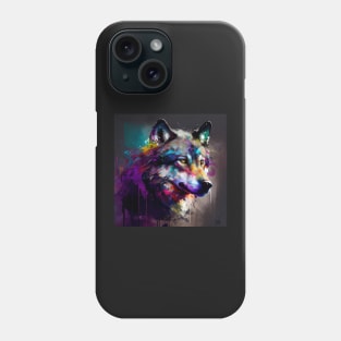 Glitched Wolf Phone Case