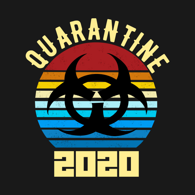 Quarantine 2020 retro vintage community awareness by DODG99