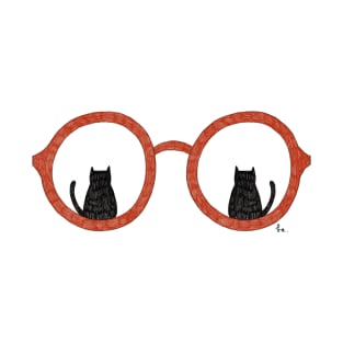 Cat in the Glasses T-Shirt