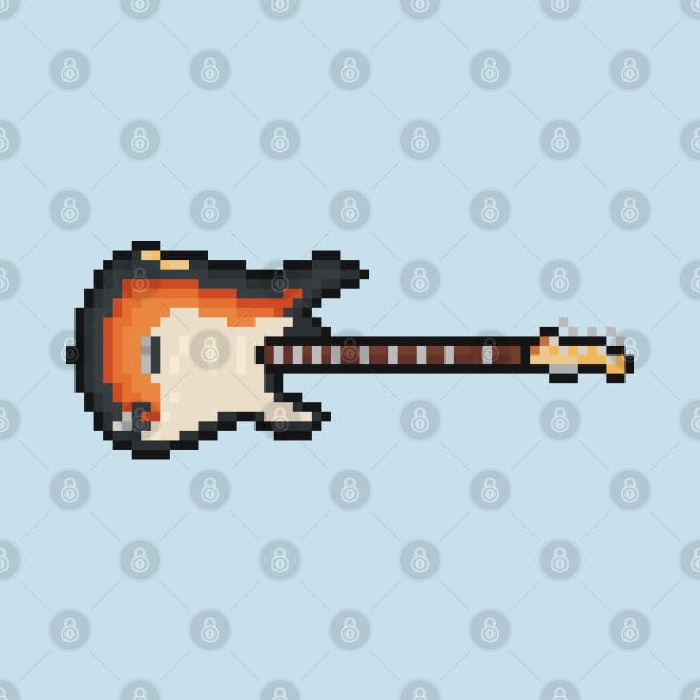 Pixel 1960 Sunburst Guitar by gkillerb