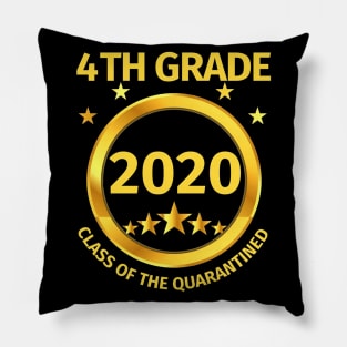 4th Grade 2020 Class Of The Quarantined Pillow