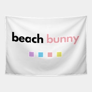 Beach Bunny Merch Squares Tapestry