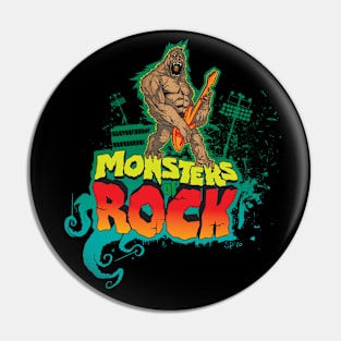 Monsters of Rock Pin