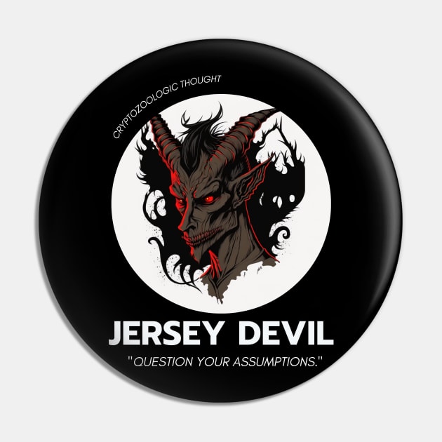 Cryptozoologic Thought: The Jersey Devil Pin by Conspiracy Memes