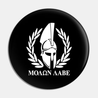 Mod.4 Molon Labe Greek Spartan Pin