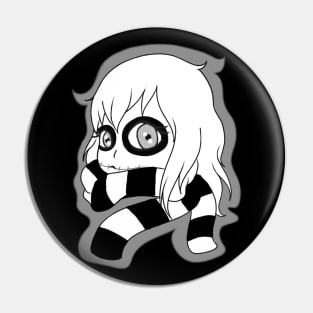 Creepypasta Chibi Zero Pin