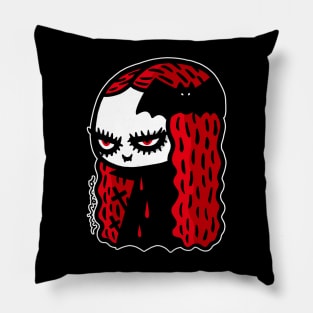 Red vampire girl Pillow