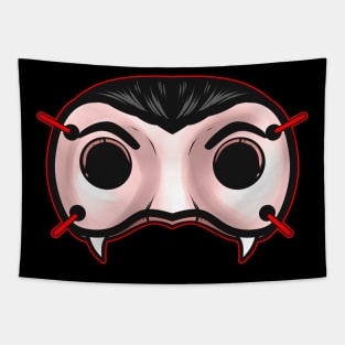 Vampire Mask Costume for Halloween Tapestry