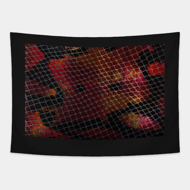 Snake Skin Leather Texture Tapestry by homydesign