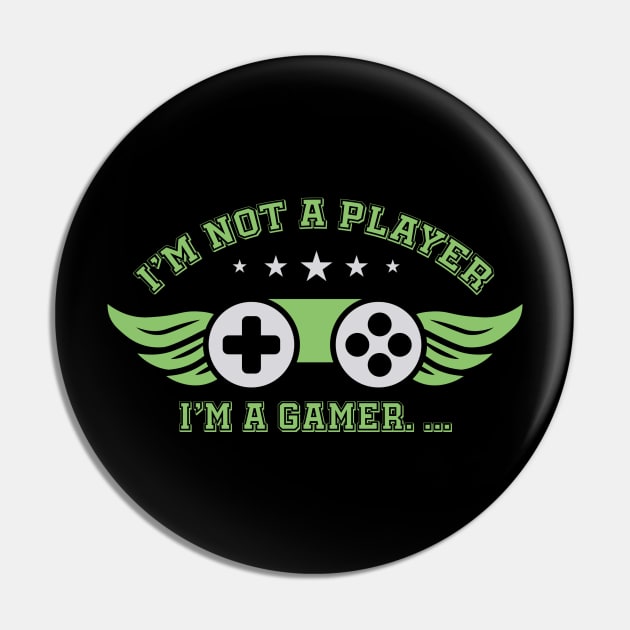 Im Gamer Pin by Signum