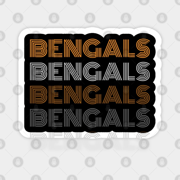 Bengals Bengals Bengals Magnet by stuffbyjlim