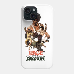 Rage of the Dragon Kung Fu Martial Arts Vintage movie kung fu gift Phone Case