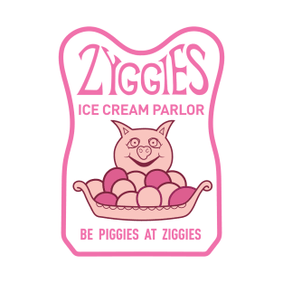 Ziggies Ice Cream - Bill & Teds Excellent Adventure T-Shirt