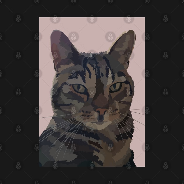 Gorgeous George the Tabby Cat by NattyDesigns