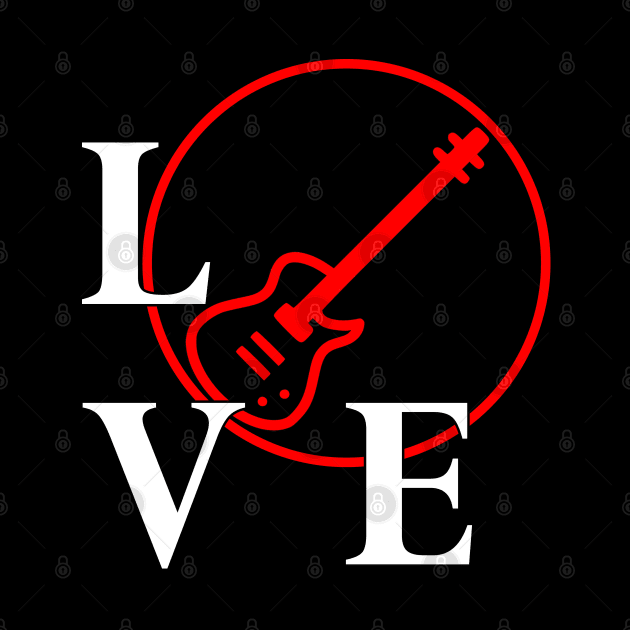 I love to play Bass for Bass player music lover by Jose Luiz Filho