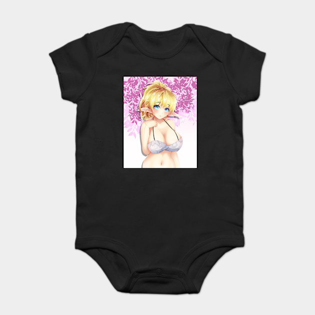 Blonde Hair Anime Elf Girl Elf Body Bebe Teepublic Fr