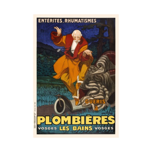 Plombières les Bains Vintage Poster 1931 by vintagetreasure