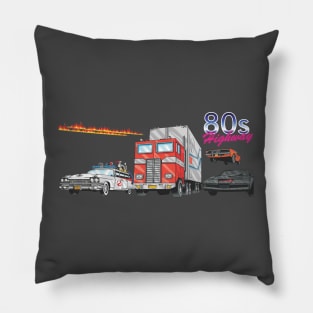 80s Highway Pillow