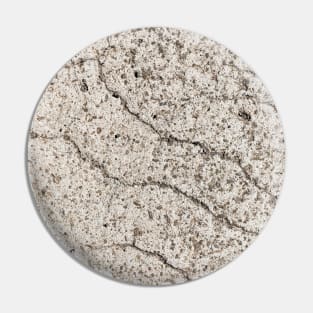 White Cracked Concrete Surface Pin