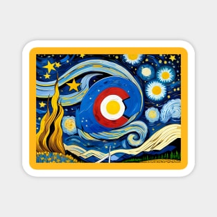 Colorado State Flag Magnet