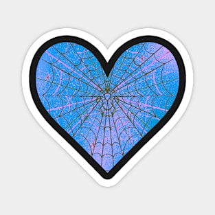 Spider Web Heart V40 Magnet