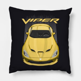 Viper SRT-yellow Pillow