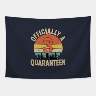 officially a quaranteen 3rd birthday Tapestry