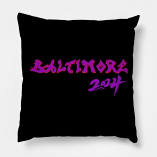 BALTIMORE 2024 DESIGN Pillow