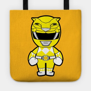 yellow ranger chibi Tote